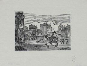 Заставка к роману П.Мериме «Хроника времен Карла IХ»