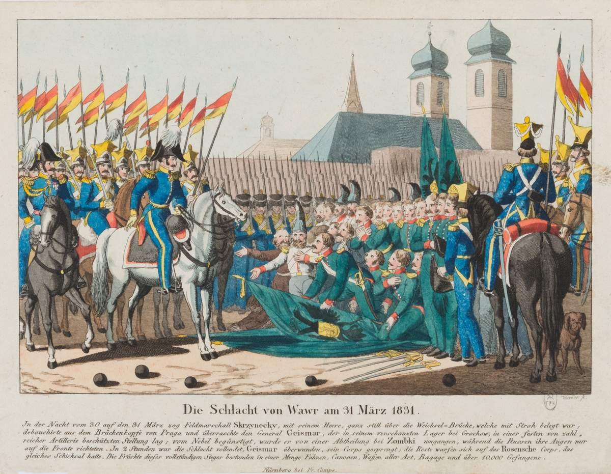 Сражение у Вавра 31 марта 1831 года, Vunder Georg Benedikt, no earlier than 1831