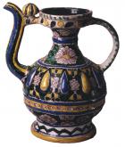 Kumgan (a jug for water with a narrow neck, a spout, handle and a lid)