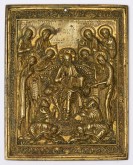 Икона «Спас Вседержитель на престоле с предстоящими»