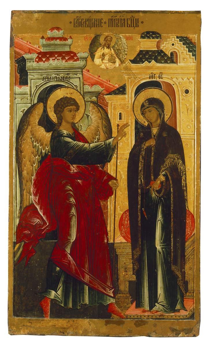 Благовещение, mid-17th century