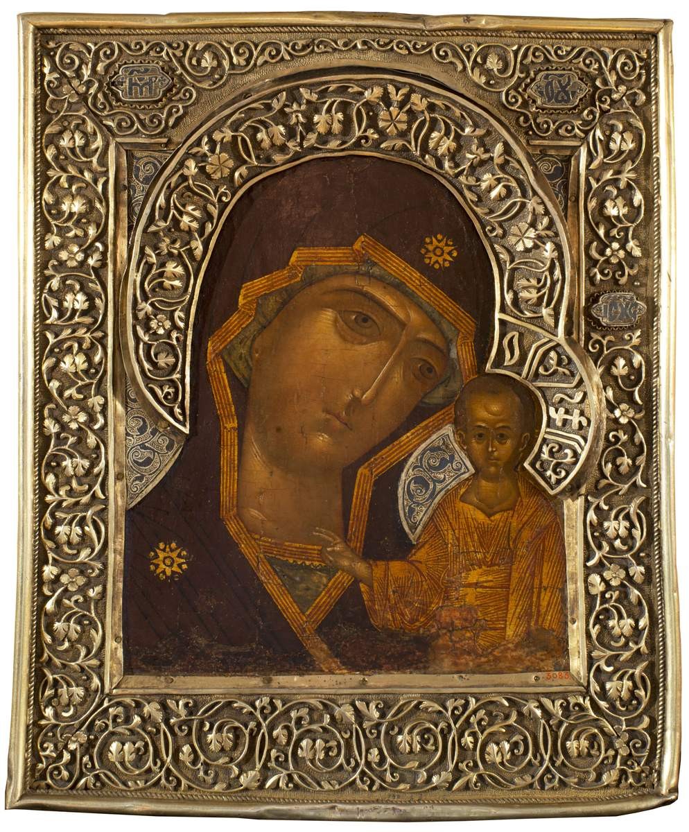 Богоматерь Казанская, first third of the 17th century (before 1638)
