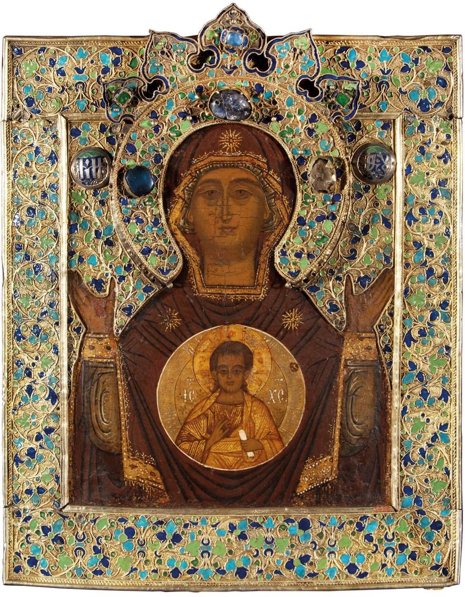 Богоматерь Знамение, 16th century