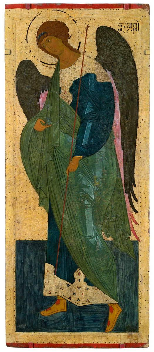 Архангел Гавриил, из деисусного чина., Dionisius and workshop, c. 1502