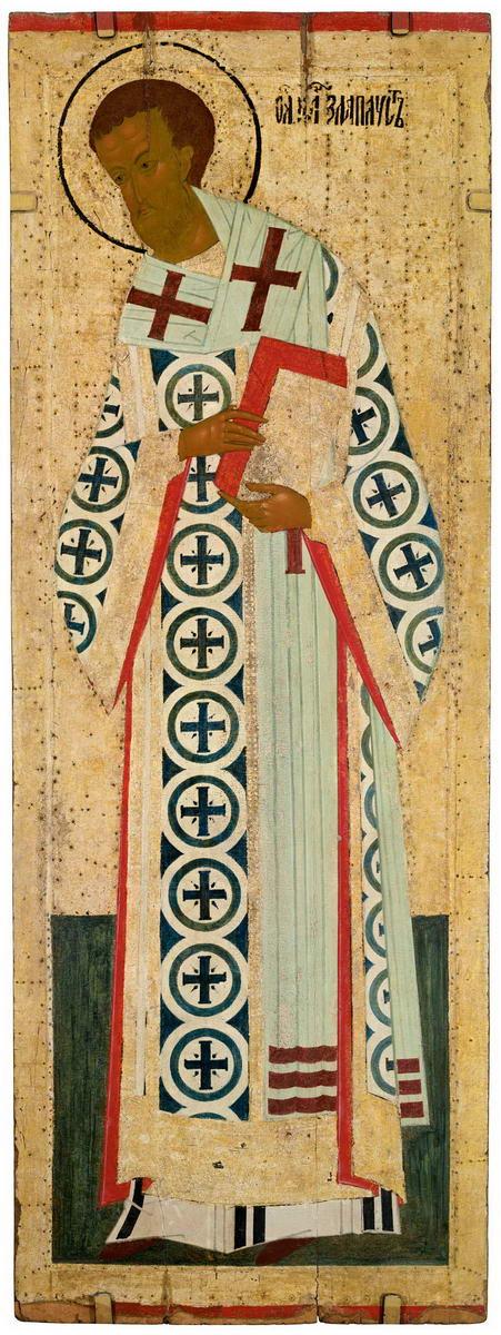 Святой Иоанн Златоуст, из деисусного чина, Dionisius and workshop, c. 1502