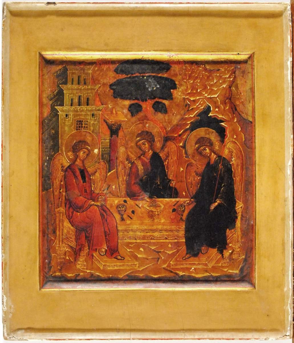 Троица и Сошествие Святого Духа, late 16th century