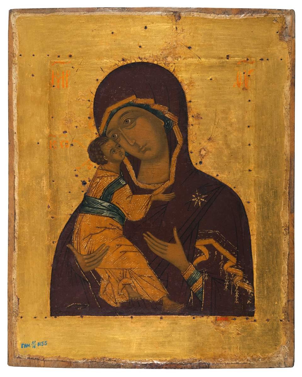 Богоматерь Умиление Владимирская, Около середины XVI века