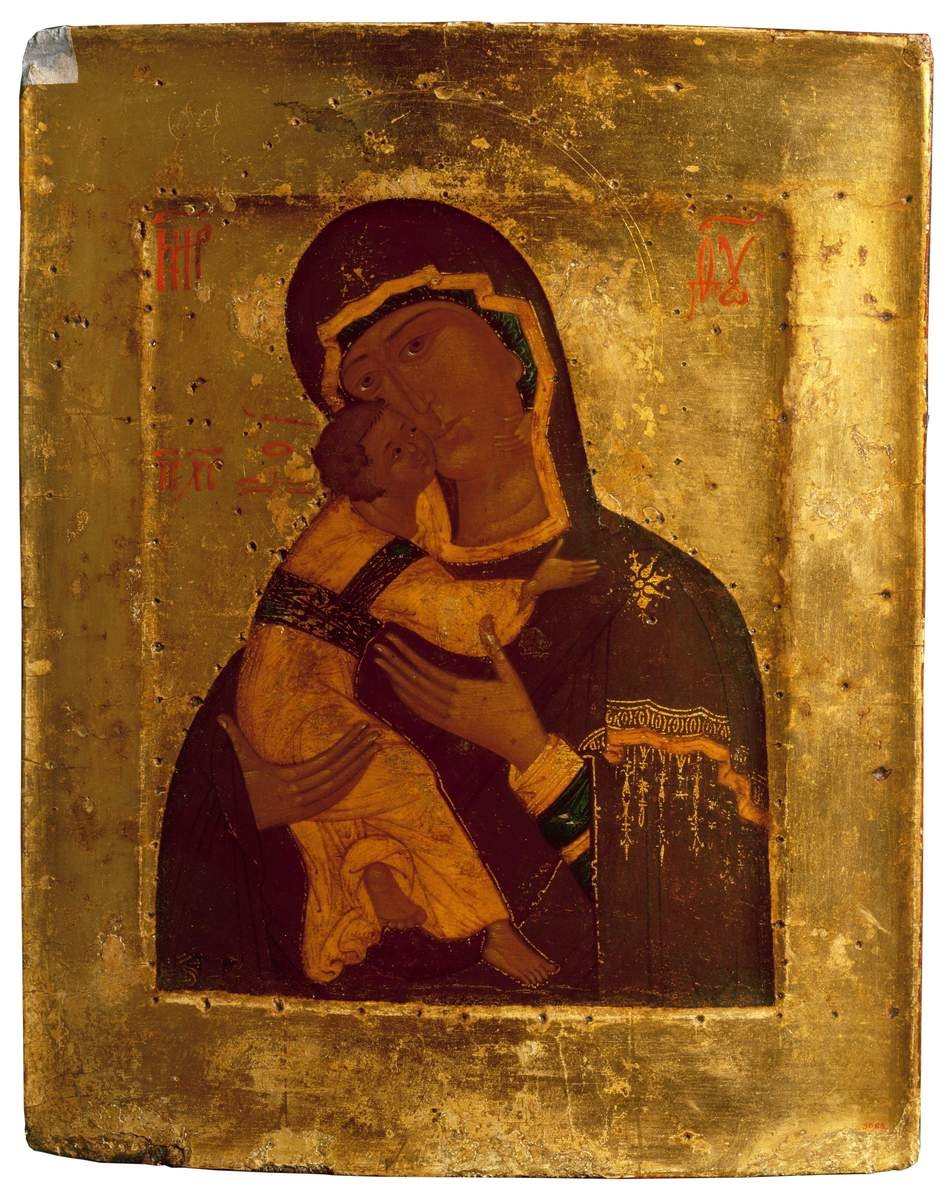 Богоматерь Владимирская, mid-16th century