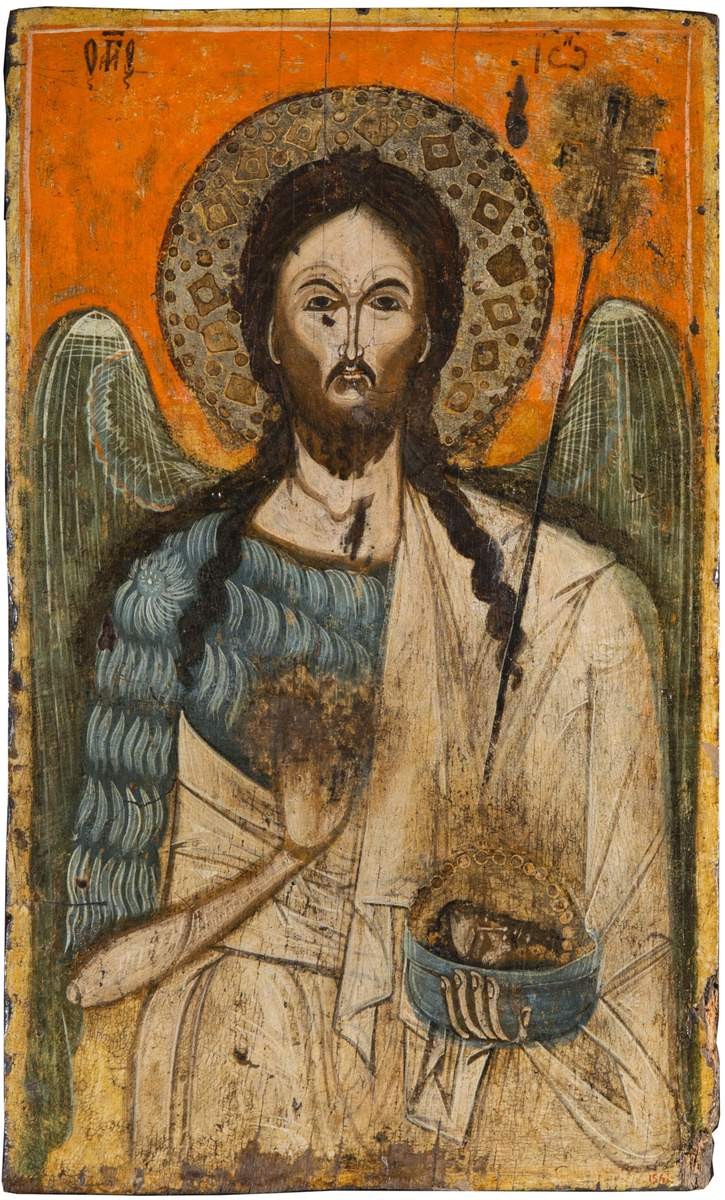 Иоанн Предтеча, крылатый, 16th century