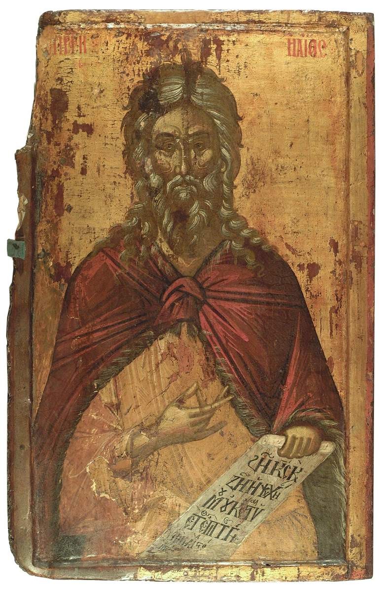 Святой Илия пророк, 15th century