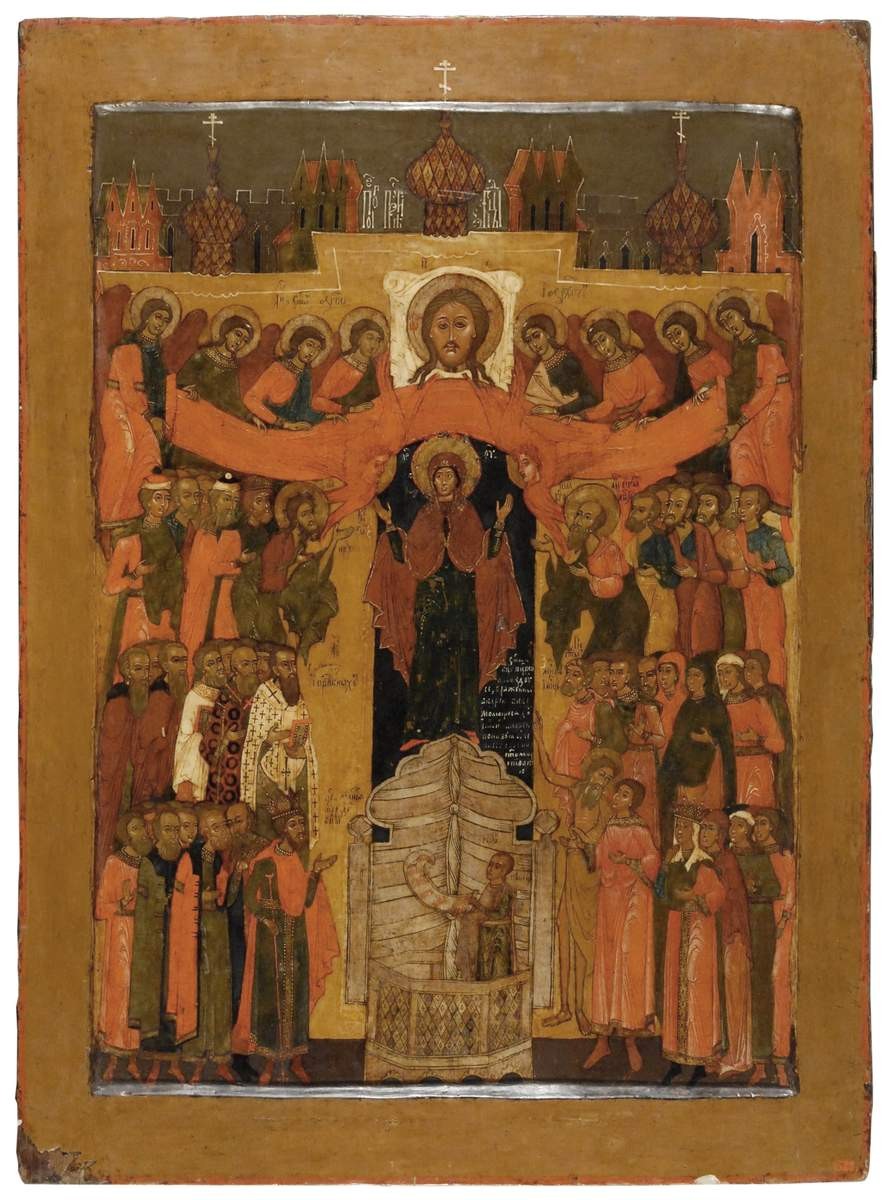 Покров Богоматери, 17th century