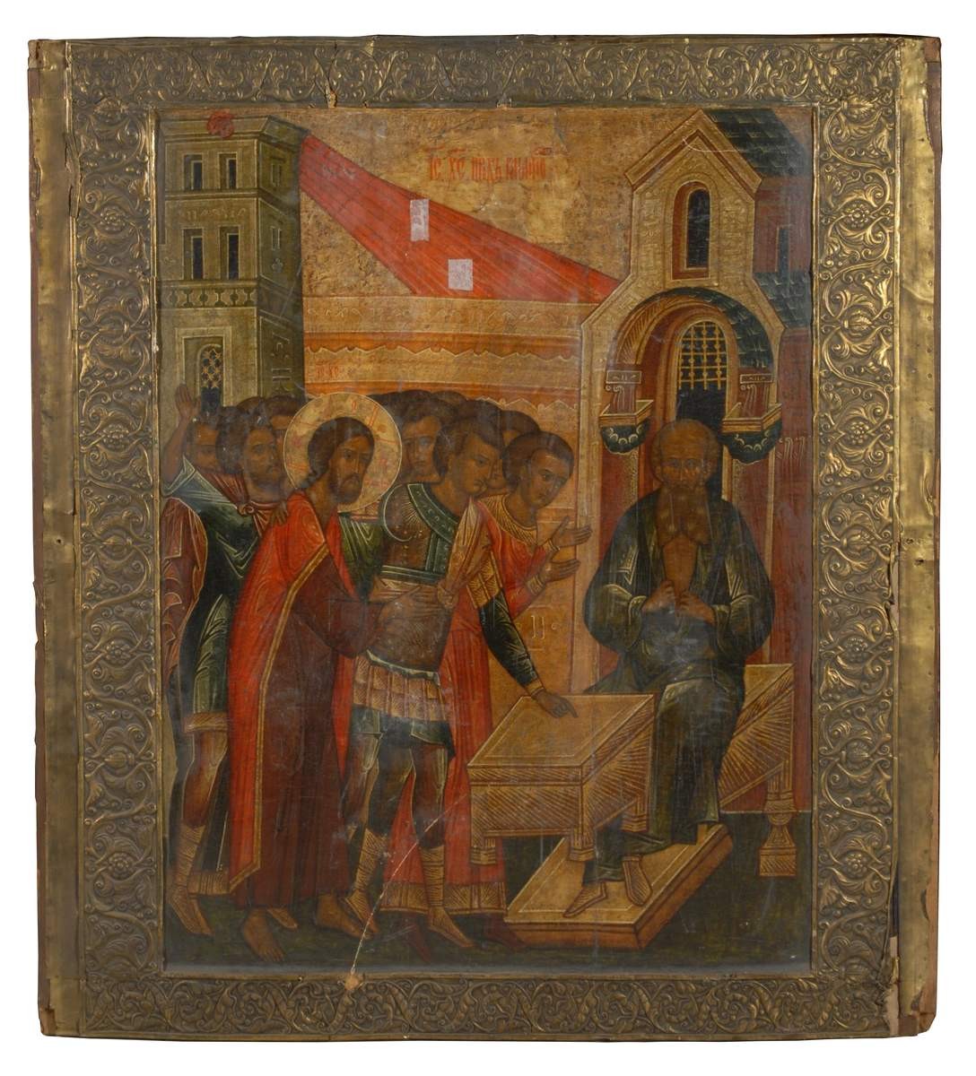 Христос перед Каиафой, XVI в