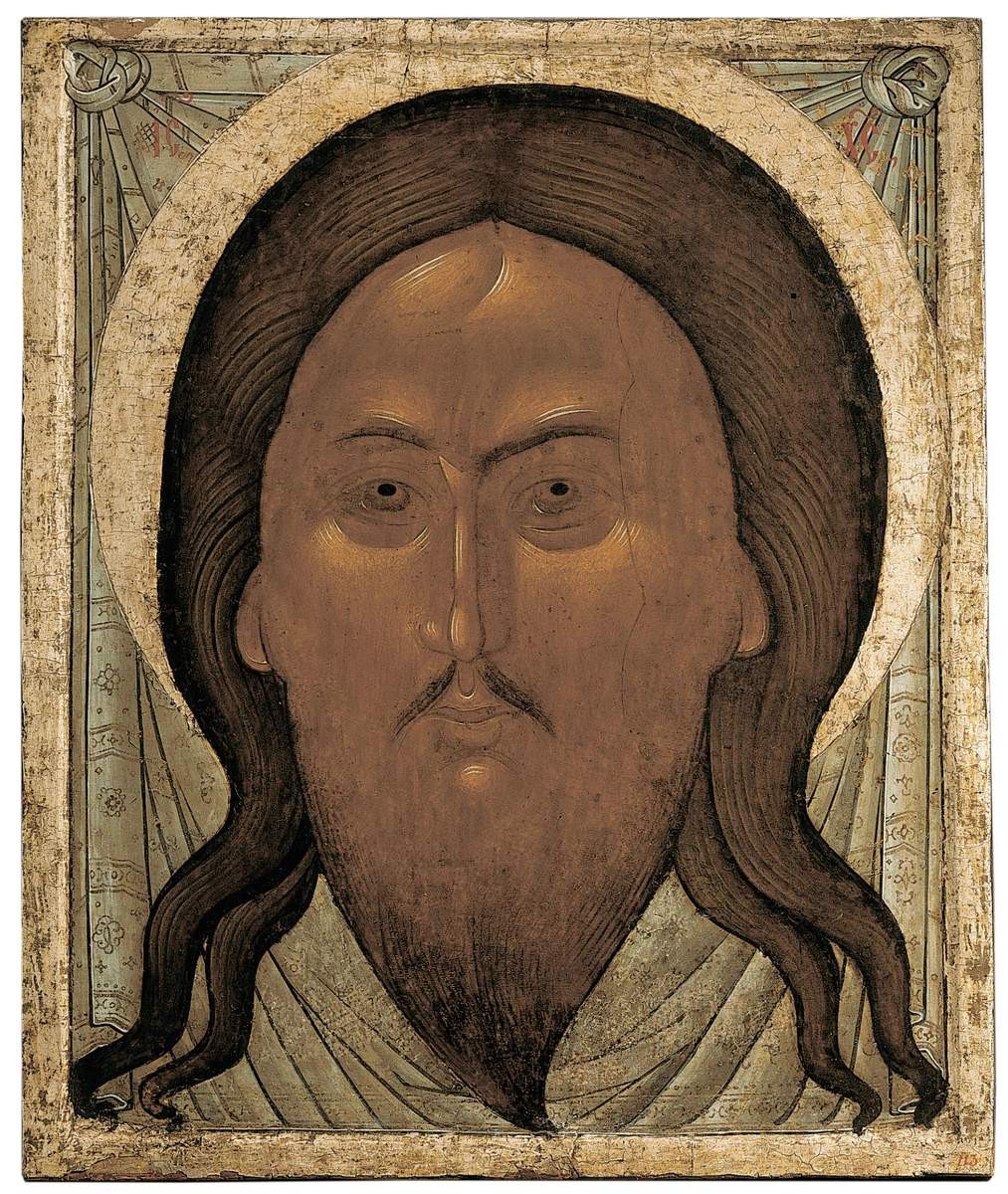 Спас Нерукотворный («Мокрая Брада»), XVI век. Антикварная реставрация XIX века
