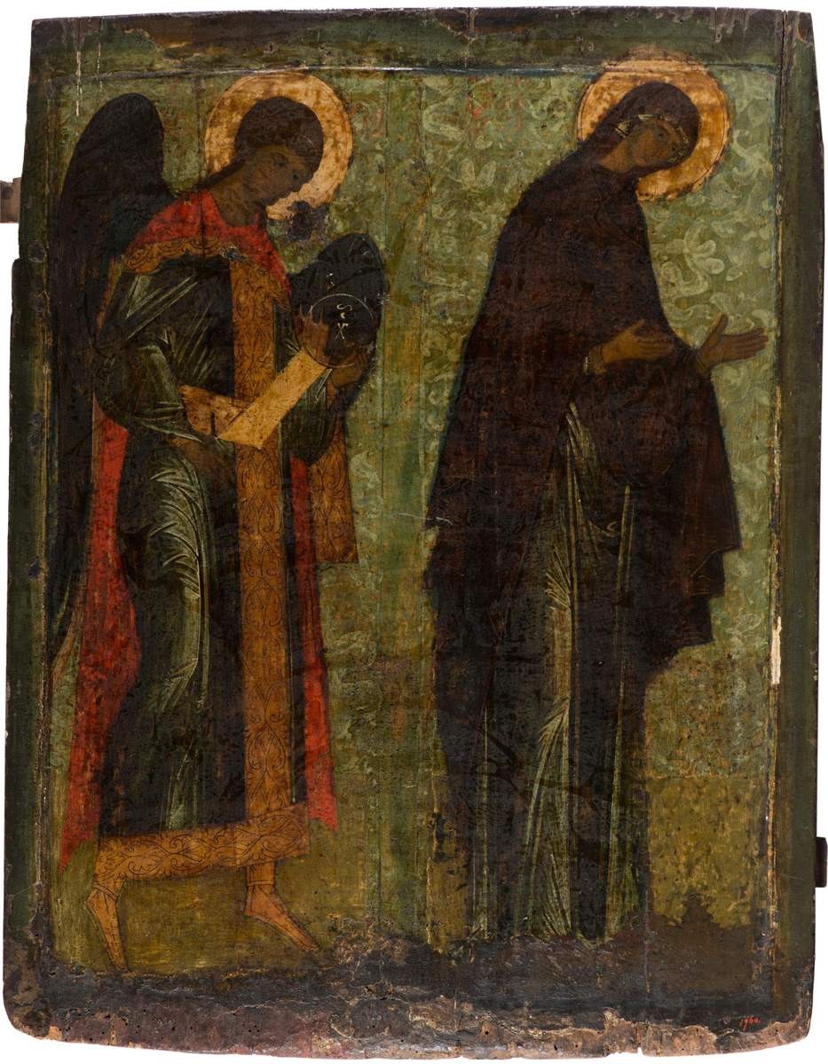 Богоматерь и архангел Михаил, 16th century