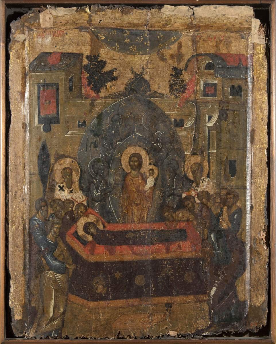 Успение Богоматери, second half of the 14th – early 15th century
