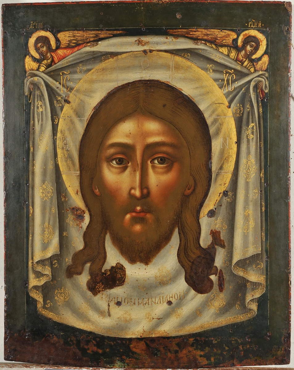 Спас Нерукотворенный, Simon Ushakov, second half of the 17th century