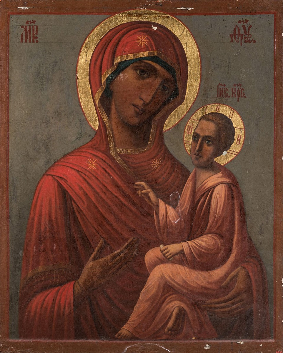 Богоматерь Тихвинская, 16th–17th century