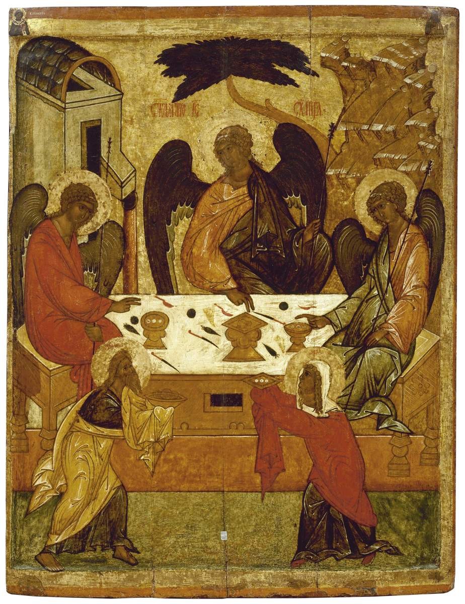 Троица Ветхозаветная, 16th century