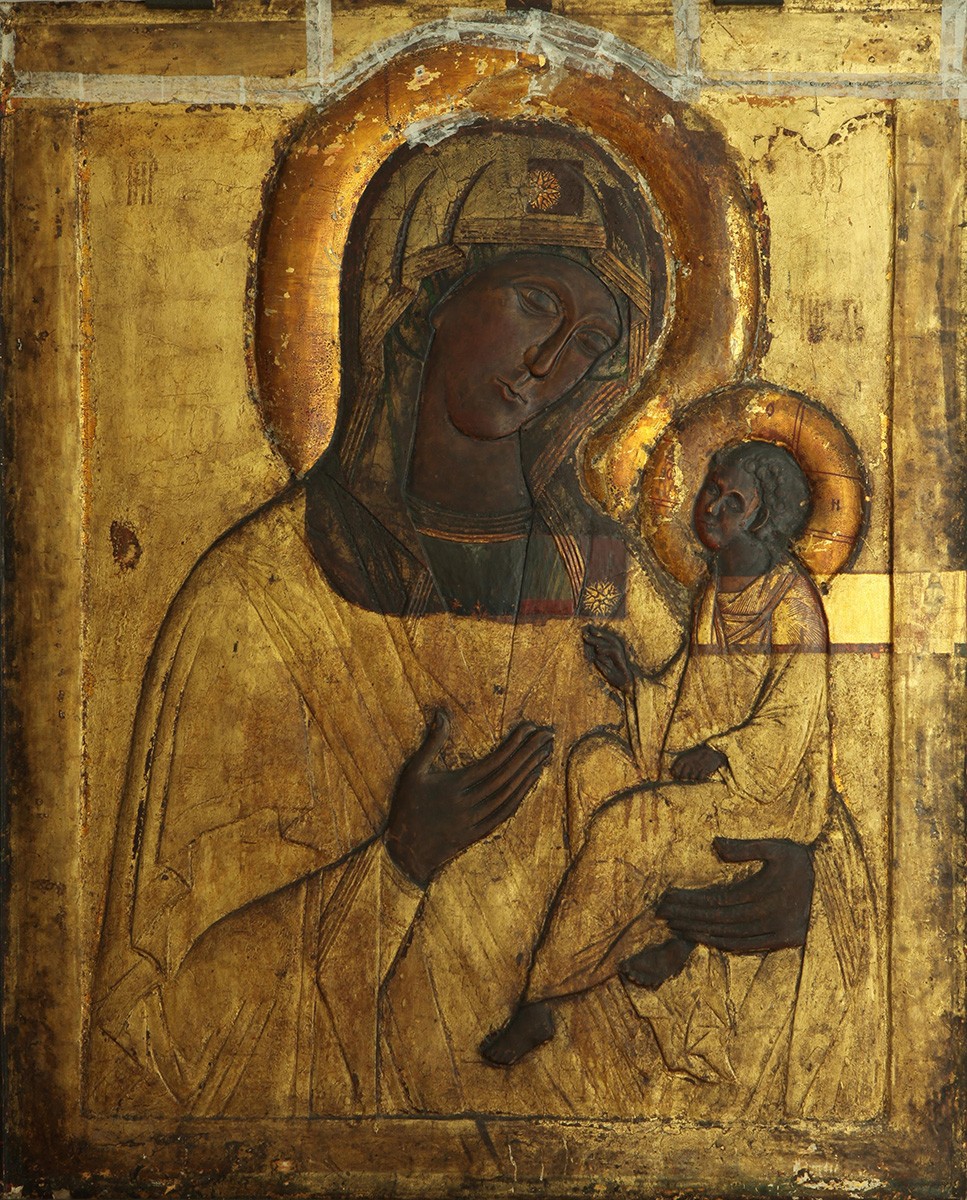 Богоматерь Тихвинская, 15th–16th century (?)
