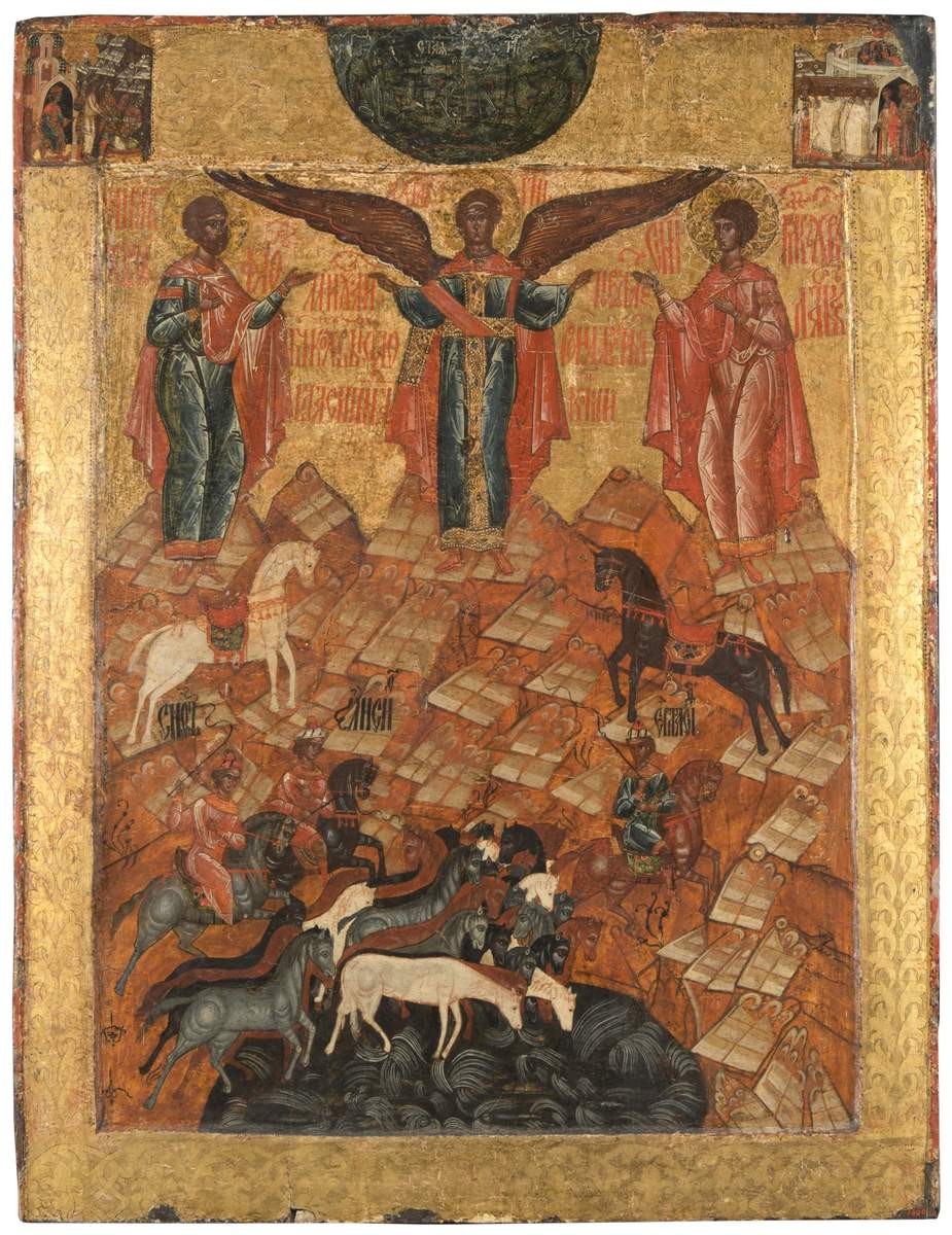Чудо о Флоре и Лавре, late 16th – early 17th century