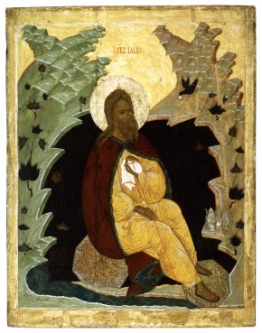 Илья Пророк в пустыне