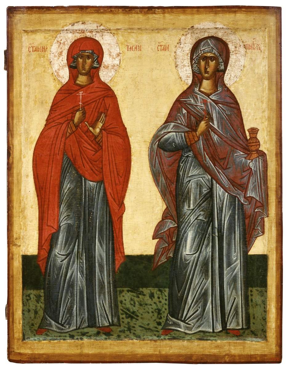 Параскева и Анастасия, early 15th century