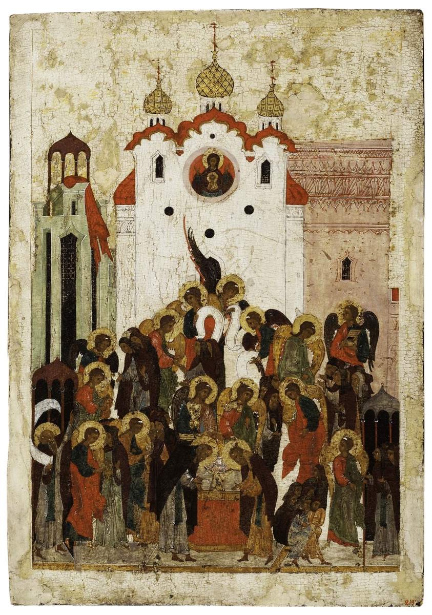 Видение Евлогия, mid-16th century