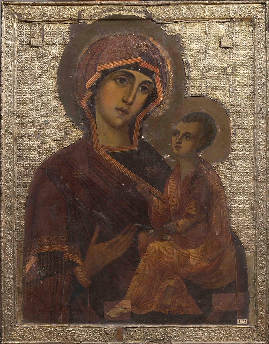 Богоматерь Тихвинская, 17th century