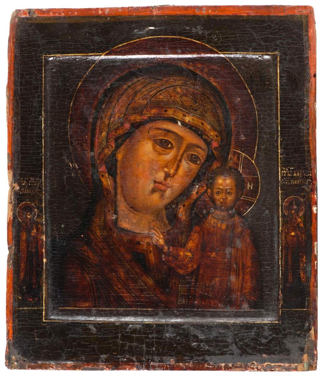 Богоматерь Казанская, 17th century