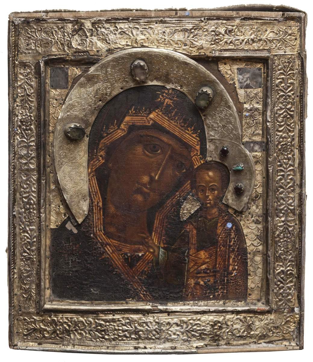 Богоматерь Казанская, 17th century