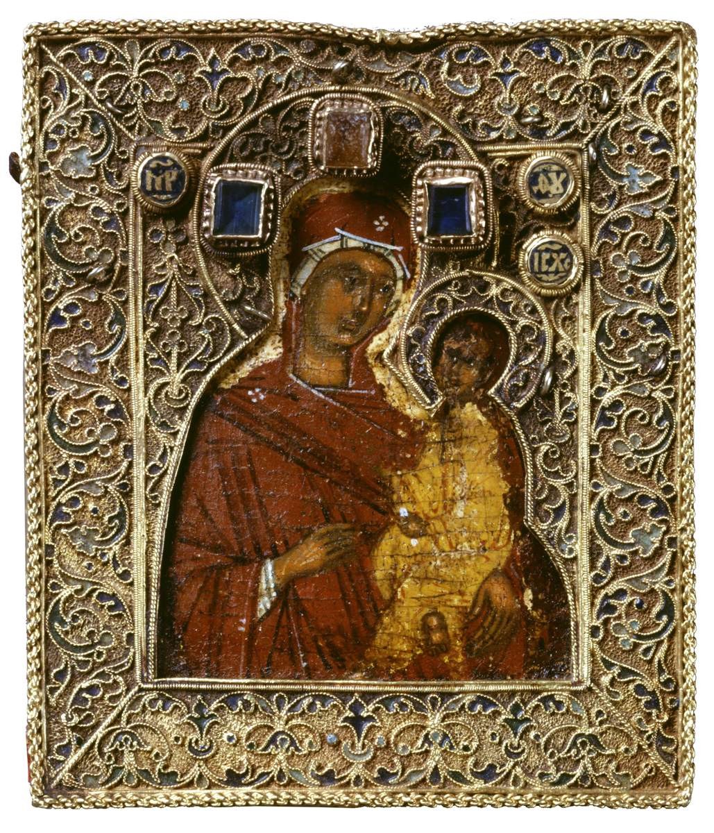 Богоматерь Одигитрия Тихвинская, Середина – вторая половина XVI века