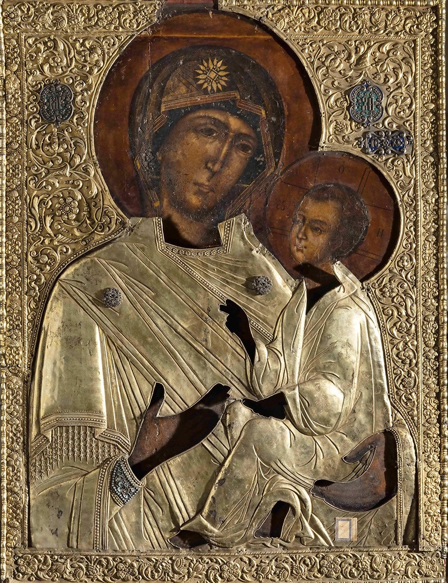 Богоматерь Тихвинская, 1704