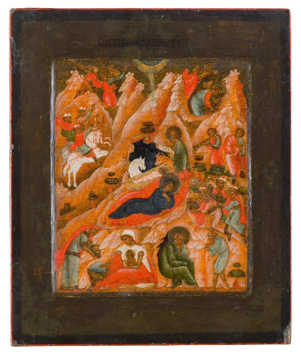 Рождество Христово, Mikhail Master, late 16th – early 17th century