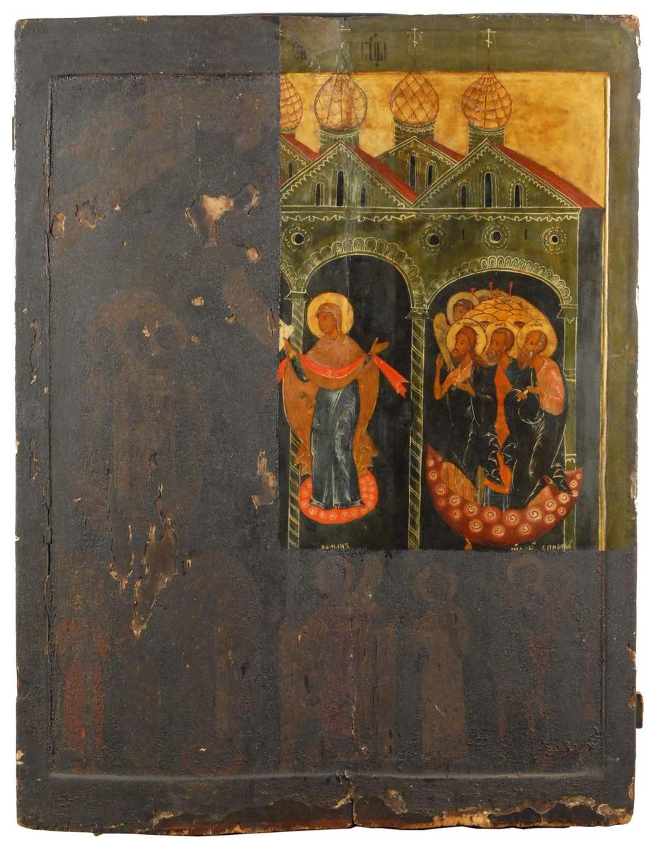 Покров Богоматери, late 17th century