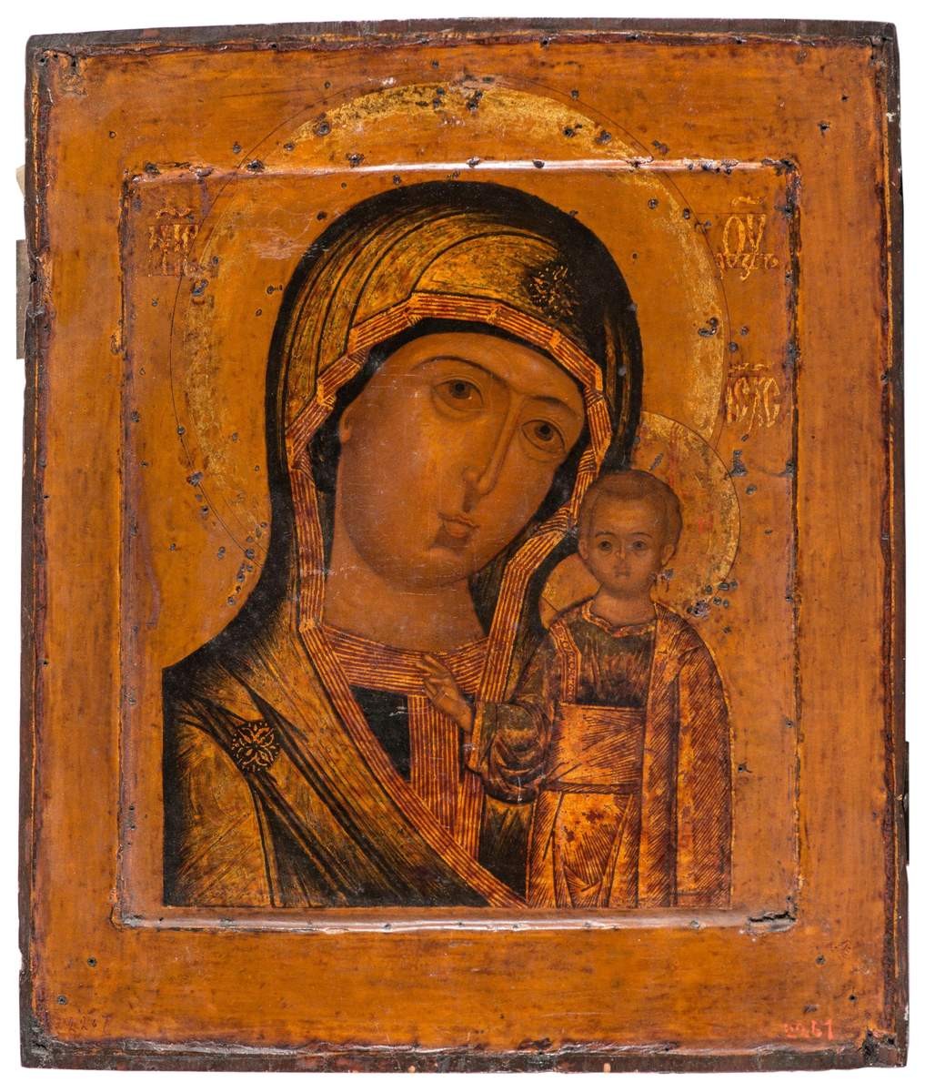 Богоматерь Казанская, mid-17th century