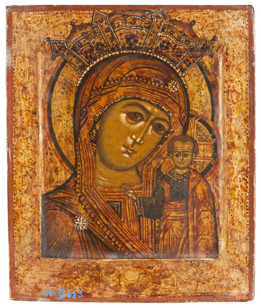 Богоматерь Казанская, 17th century