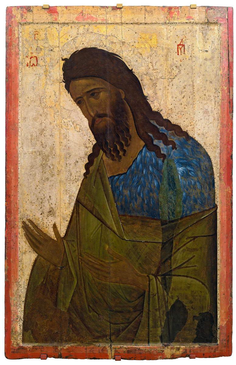 Иоанн Предтеча из Деисусного чина, 1387–1395