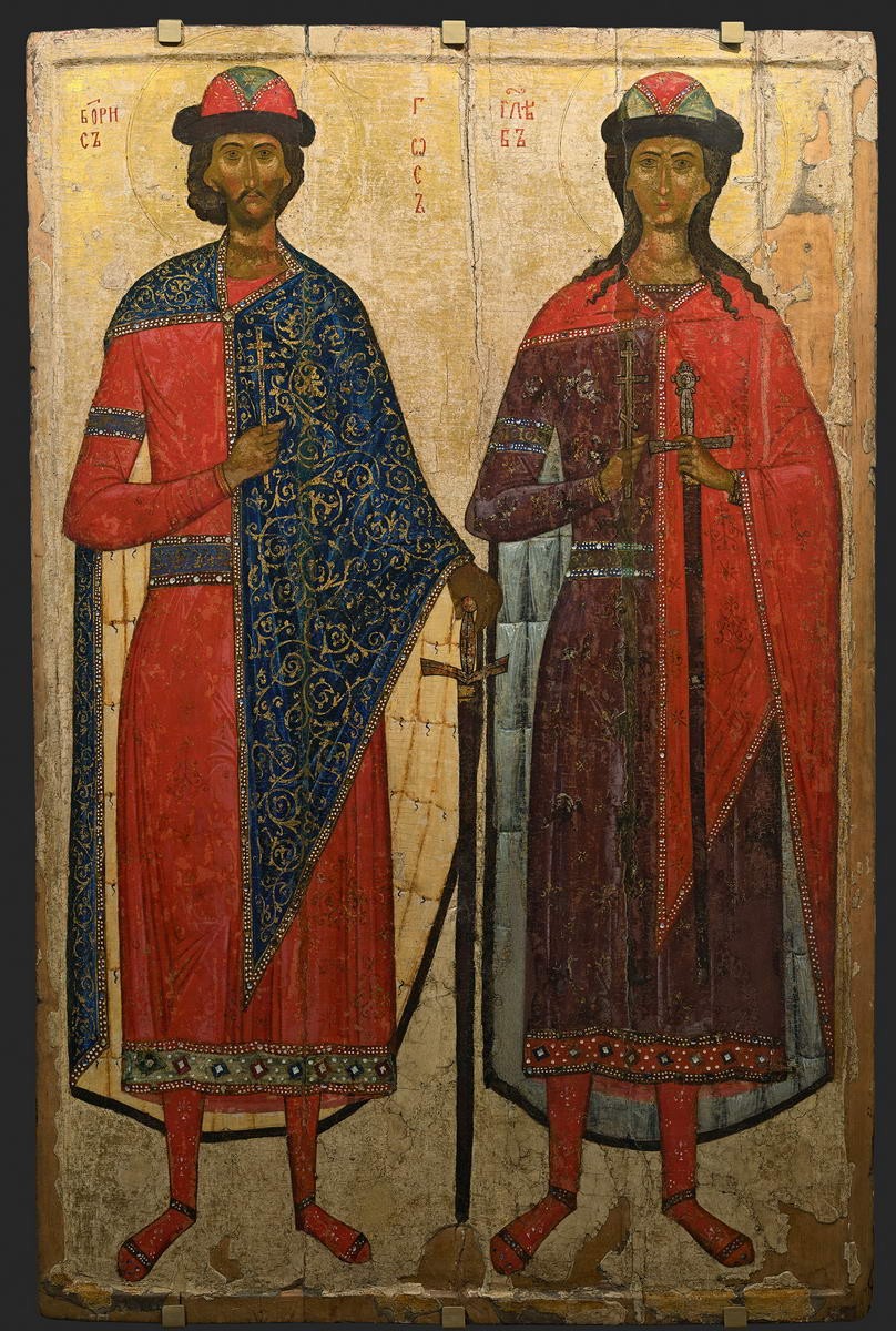 Святые князья Борис и Глеб, Середина – вторая половина XIV века