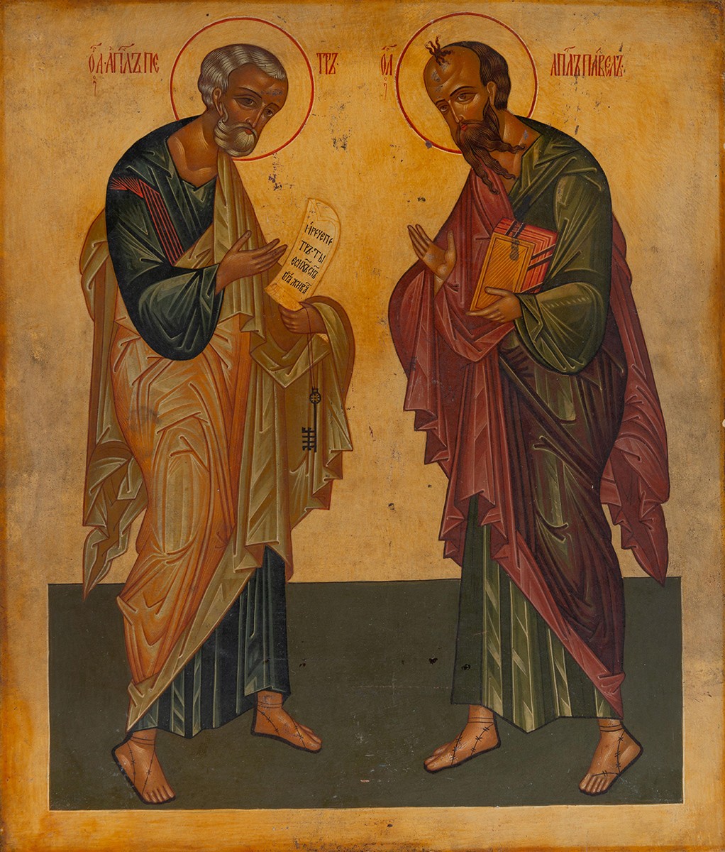 Апостолы Петр и Павел, Палех, Ивановская область, 1917