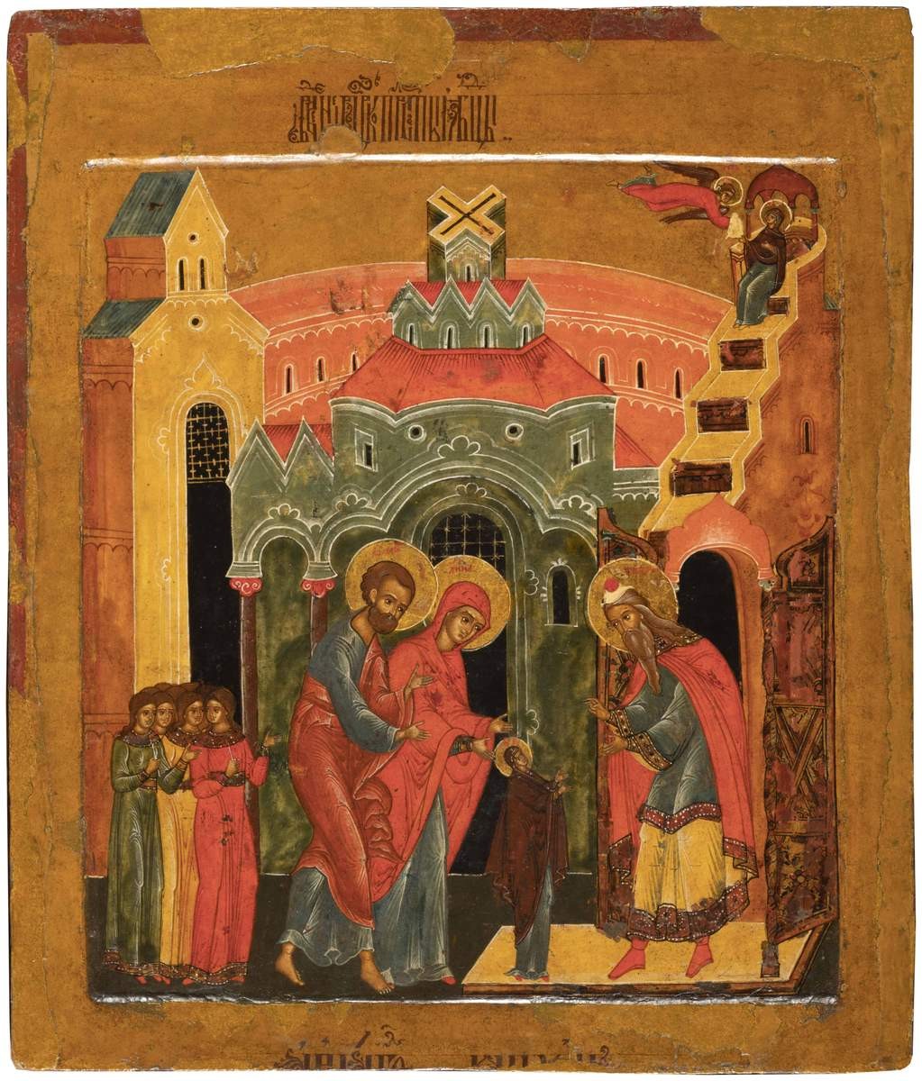 Введение во храм, mid-17th century