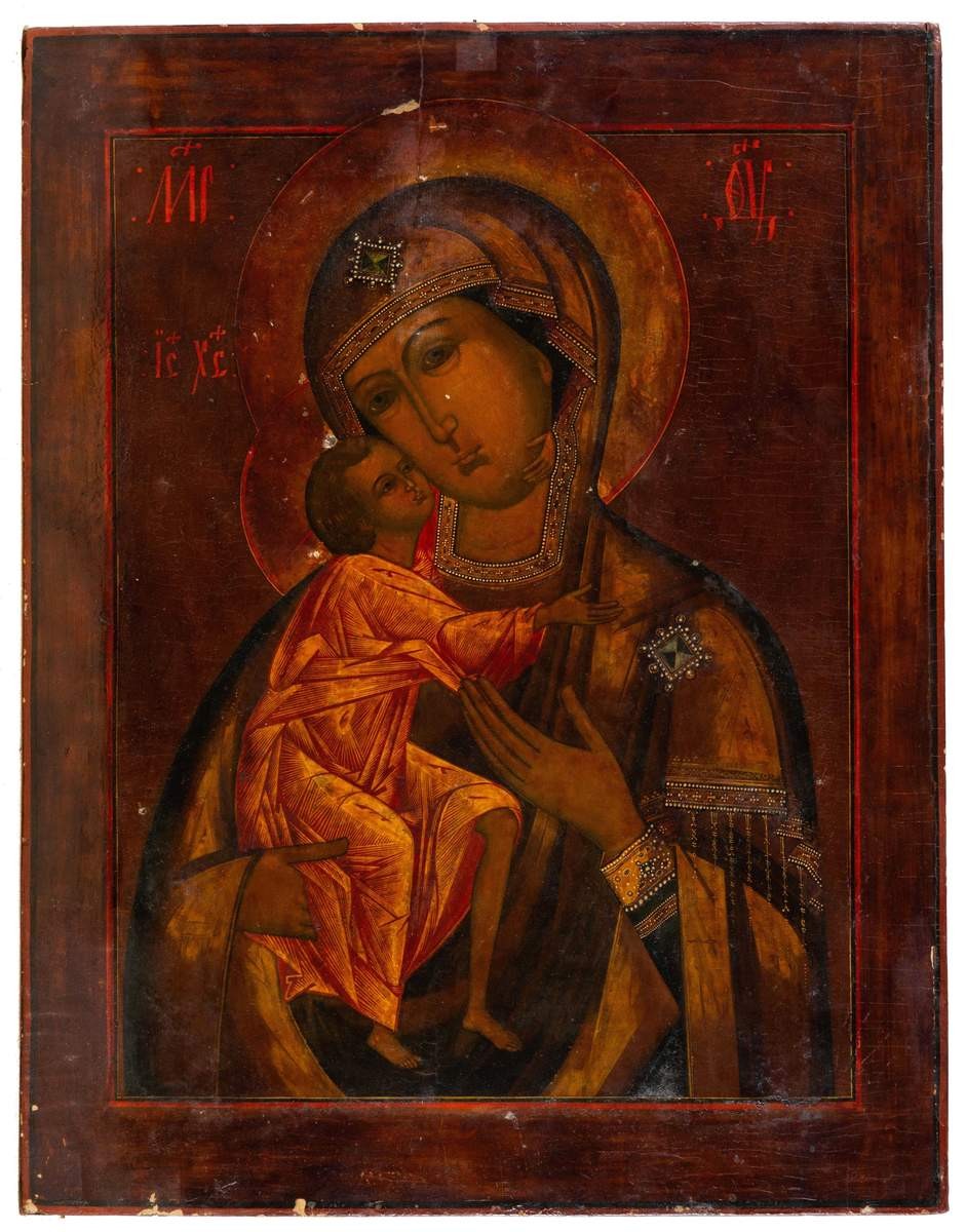 Богоматерь Федоровская, late 18th – early 19th century