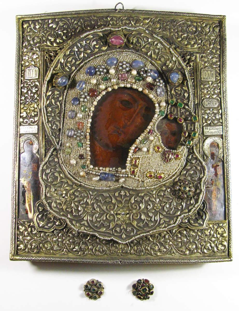 Богоматерь Казанская, 18th century