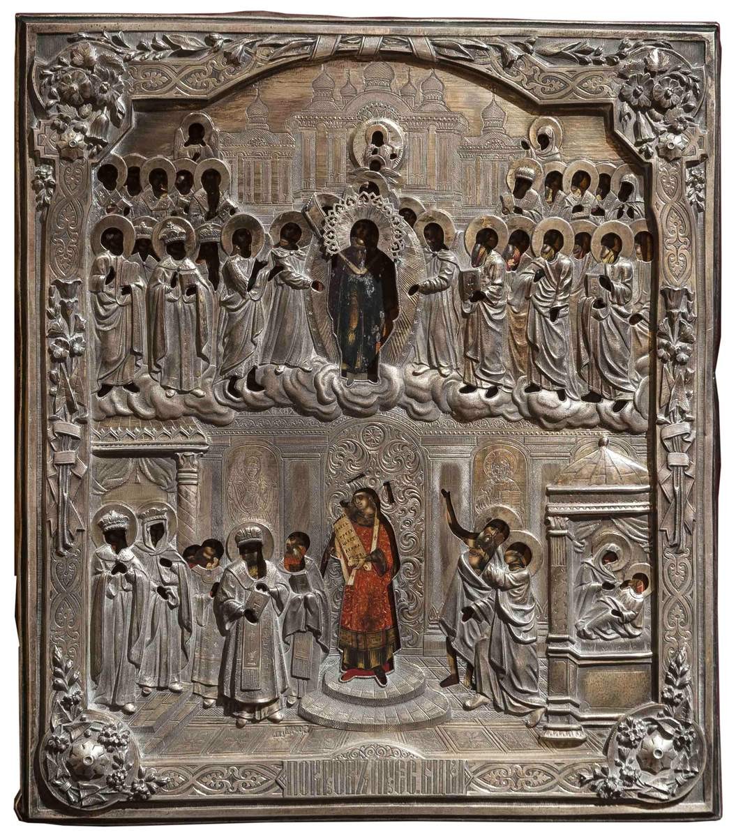 Покров Богоматери, early 19th century
