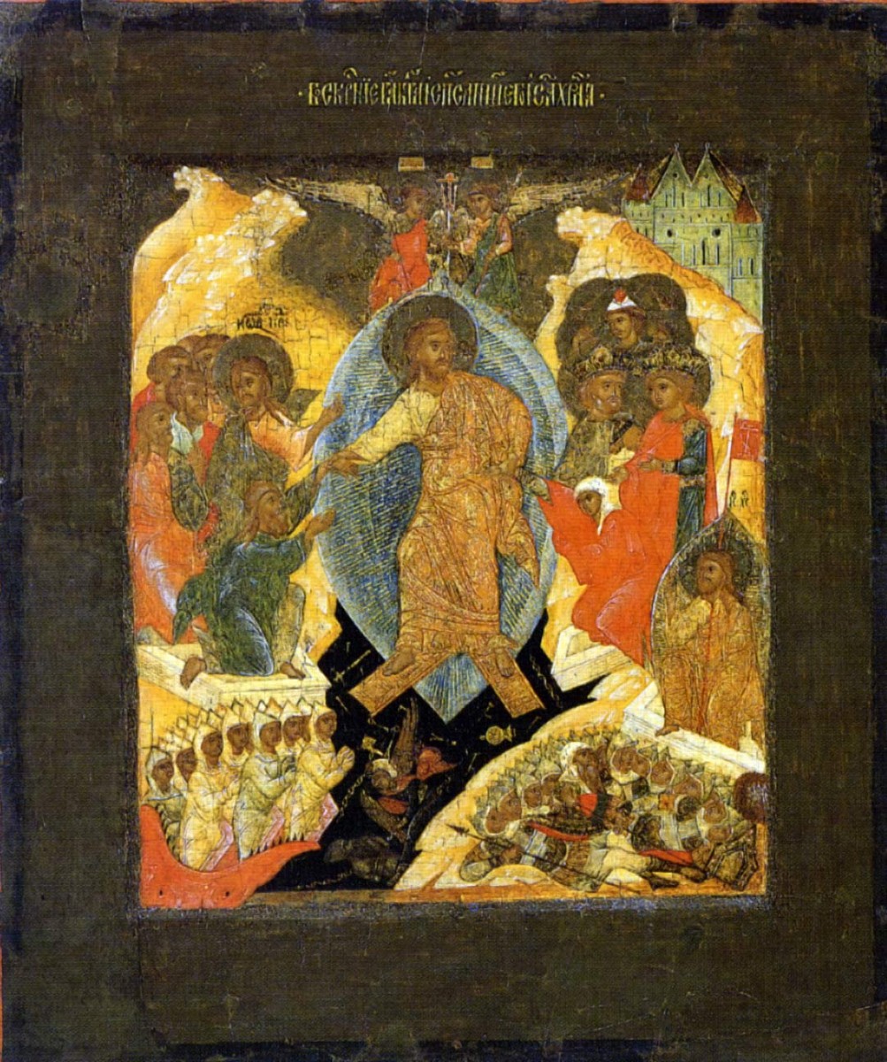 Сошествие во ад, Mikhail Master, early 17th century