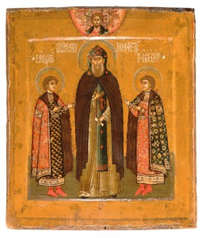 Святые князья Феодор, Давид и Константин Ярославские