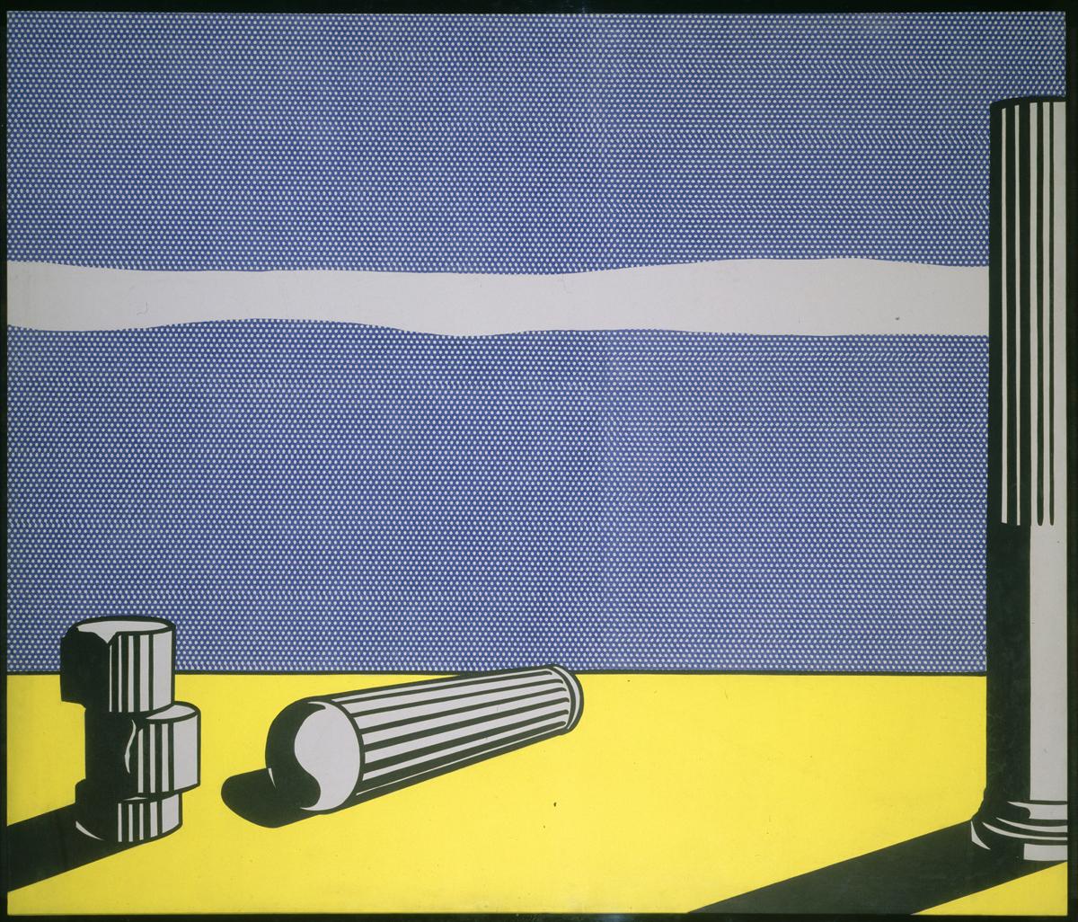 Руины, Roy Lichtenstein, 1965