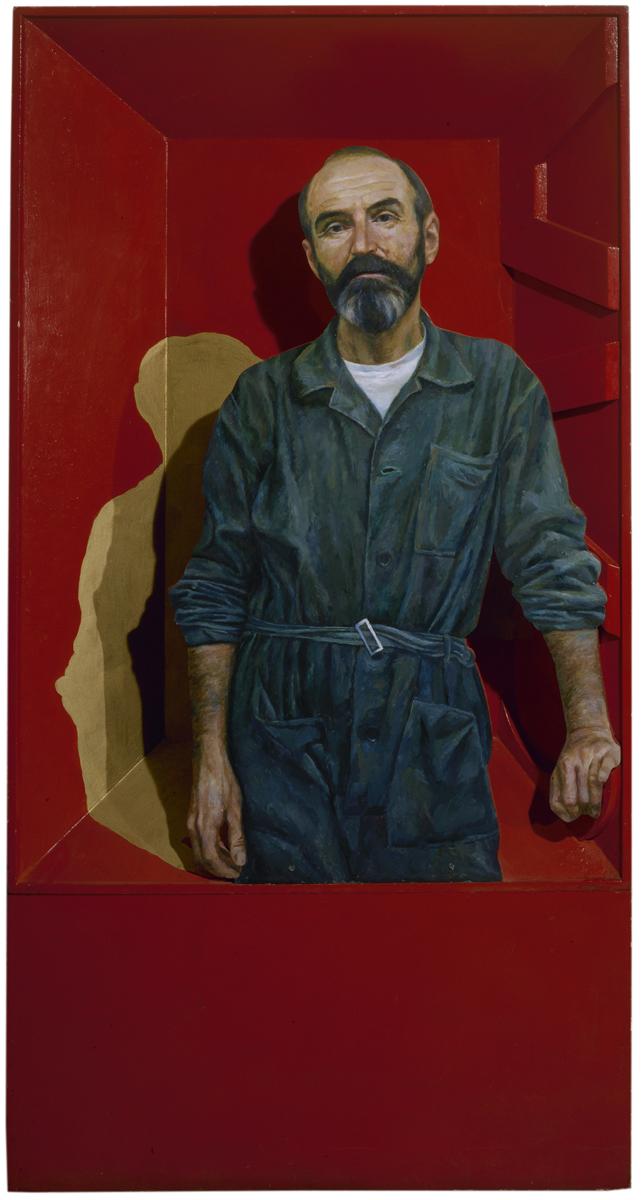 Портрет Эрика Булатова, Igor Makarevich, 1988