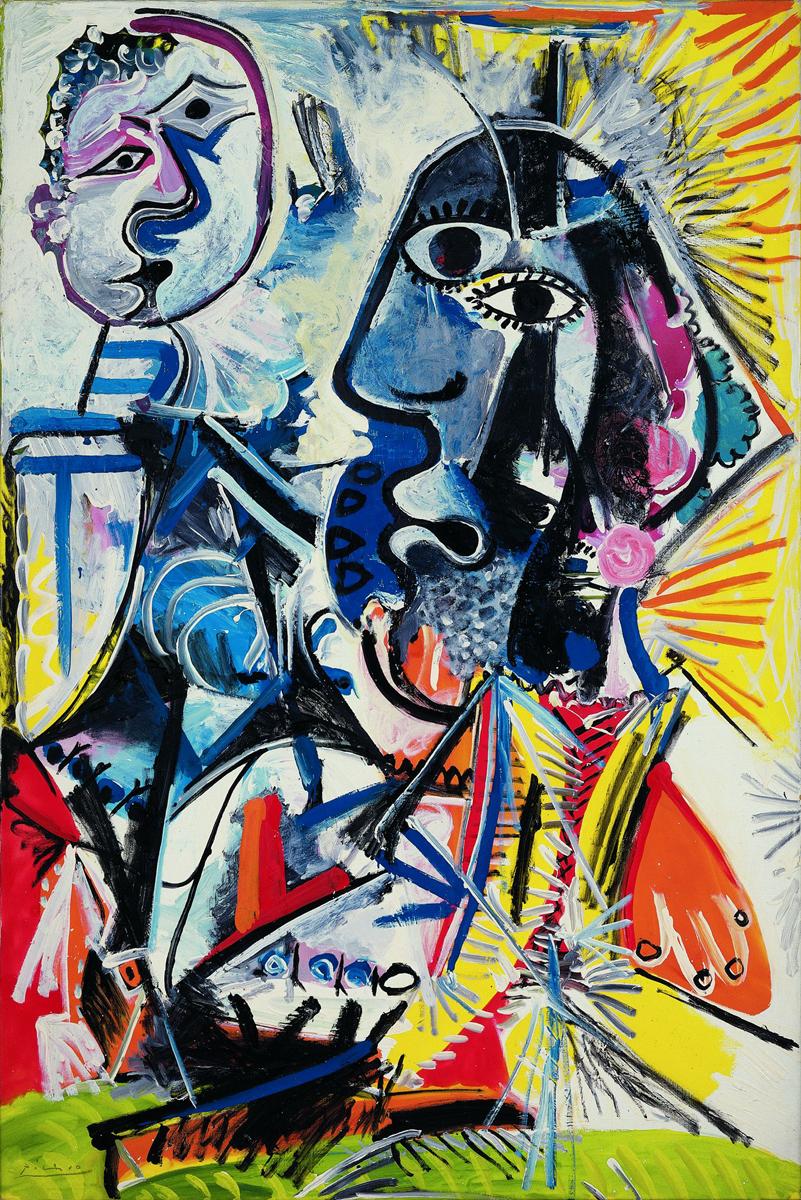 Большие головы, Pablo Picasso, 1969