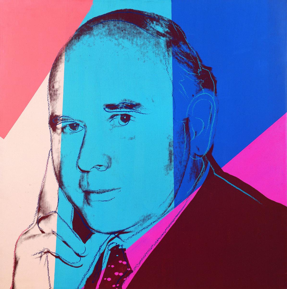 Портрет Петера Людвига, Andy Warhol, 1980