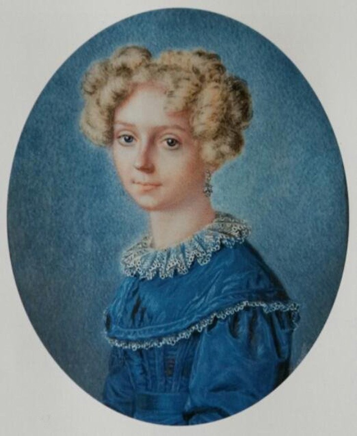 Портрет девушки, 1840s